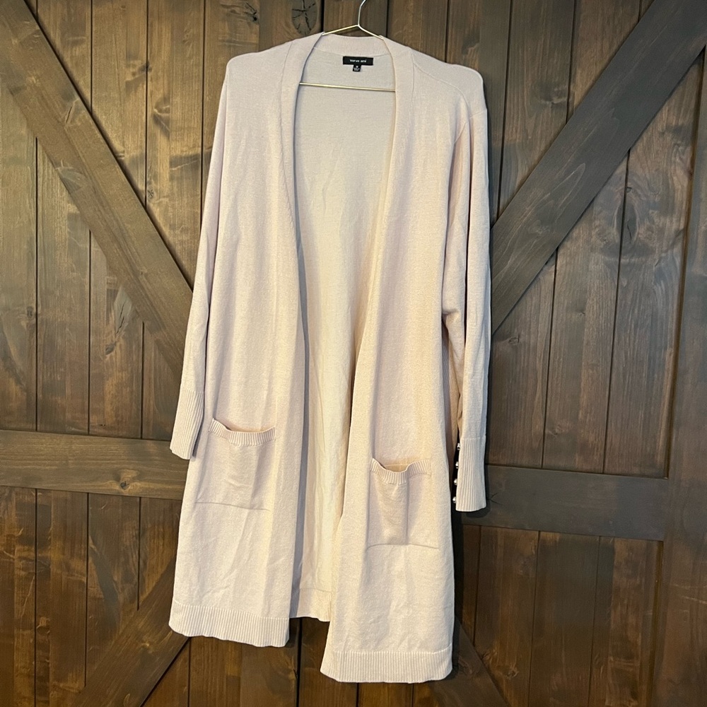 Verve Ami | Soft Pink Cardigan Sweater